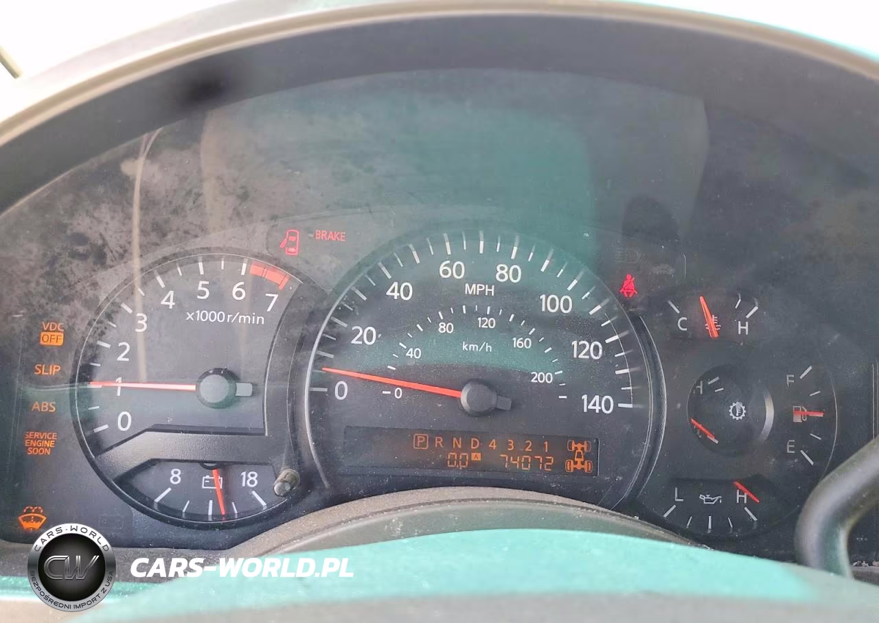 2004 Nissan Titan Xe VIN:1N6AA06B94N502781 - 9