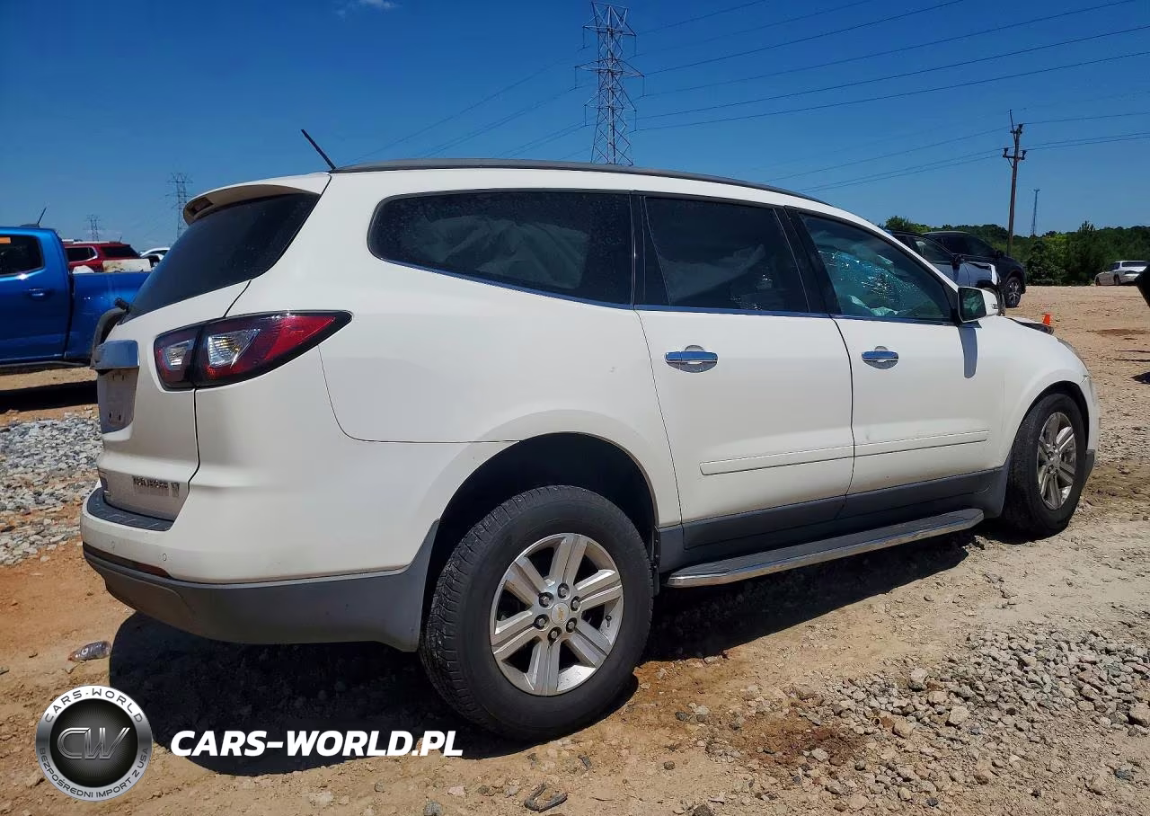 2014 Chevrolet Traverse Lt VIN:1GNKRHKD1EJ147966 - 3