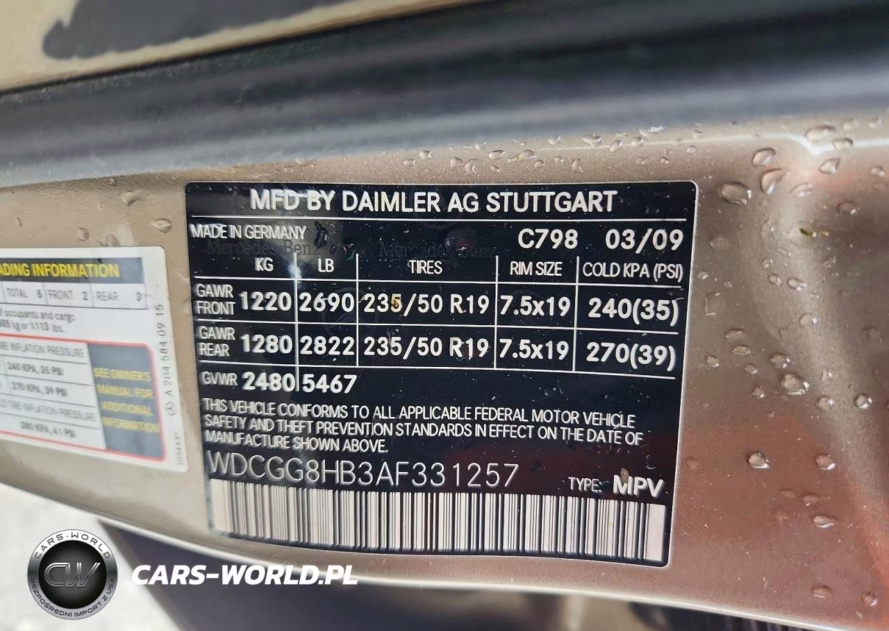 2010 Mercedes-Benz Glk 350 4Matic VIN:WDCGG8HB3AF331257 - 13