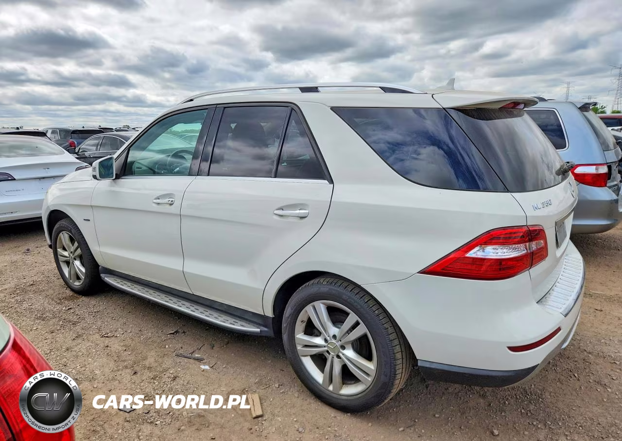 2012 Mercedes-Benz Ml 350 4Matic VIN:4JGDA5HB2CA054279 - 2