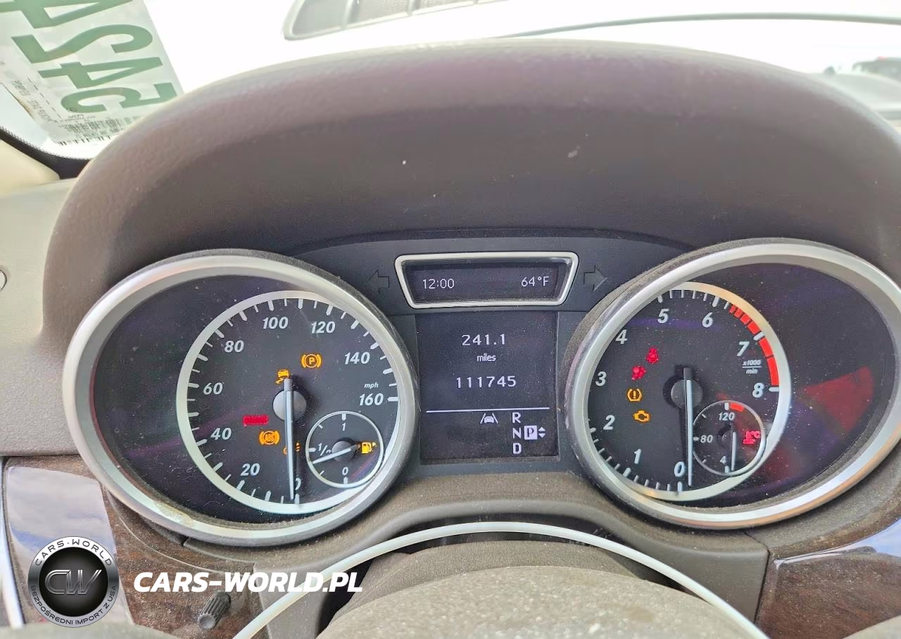 2012 Mercedes-Benz Ml 350 4Matic VIN:4JGDA5HB2CA054279 - 9