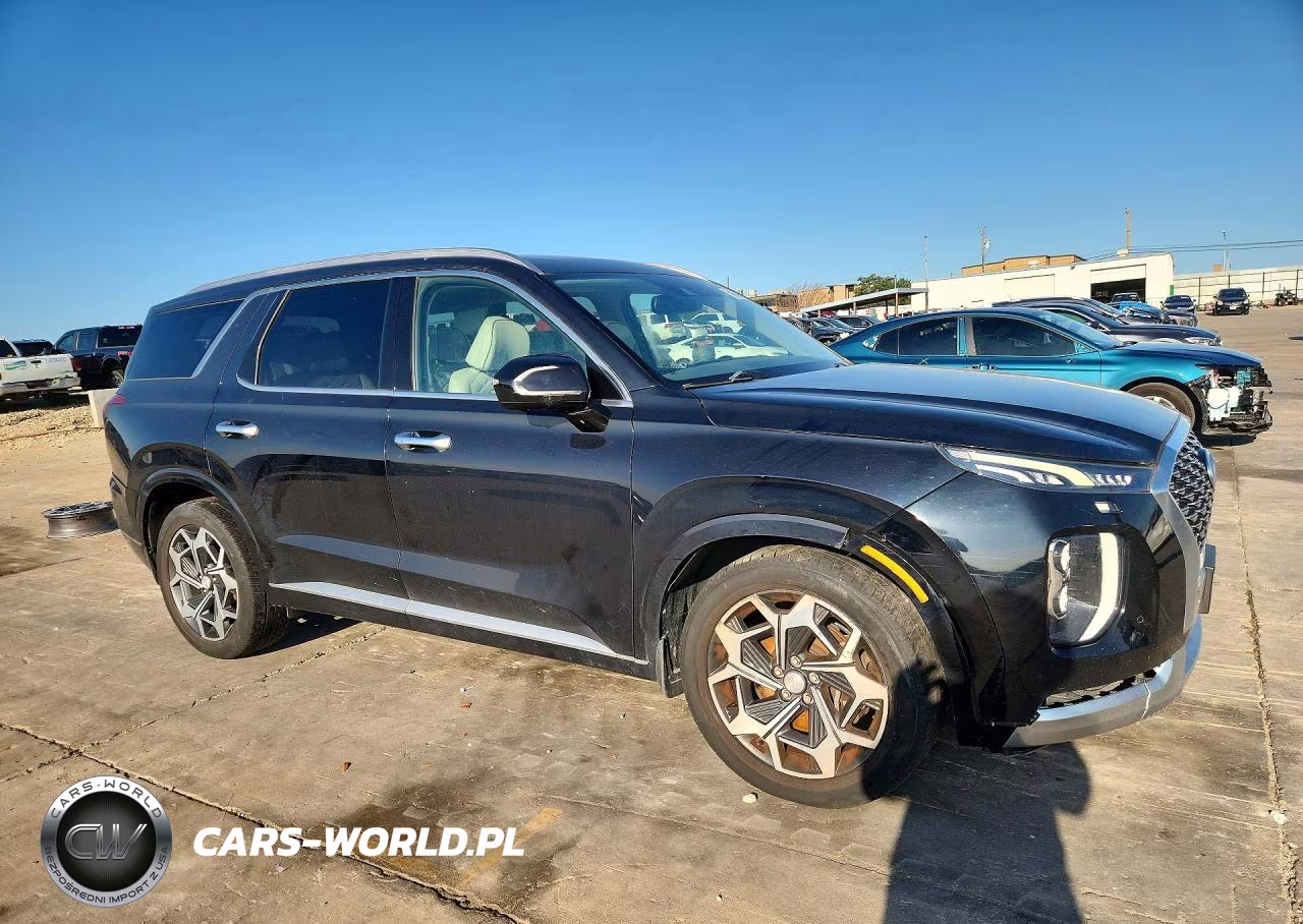 2021 Hyundai Palisade Calligraphy VIN:KM8R74HEXMU273919 - 4