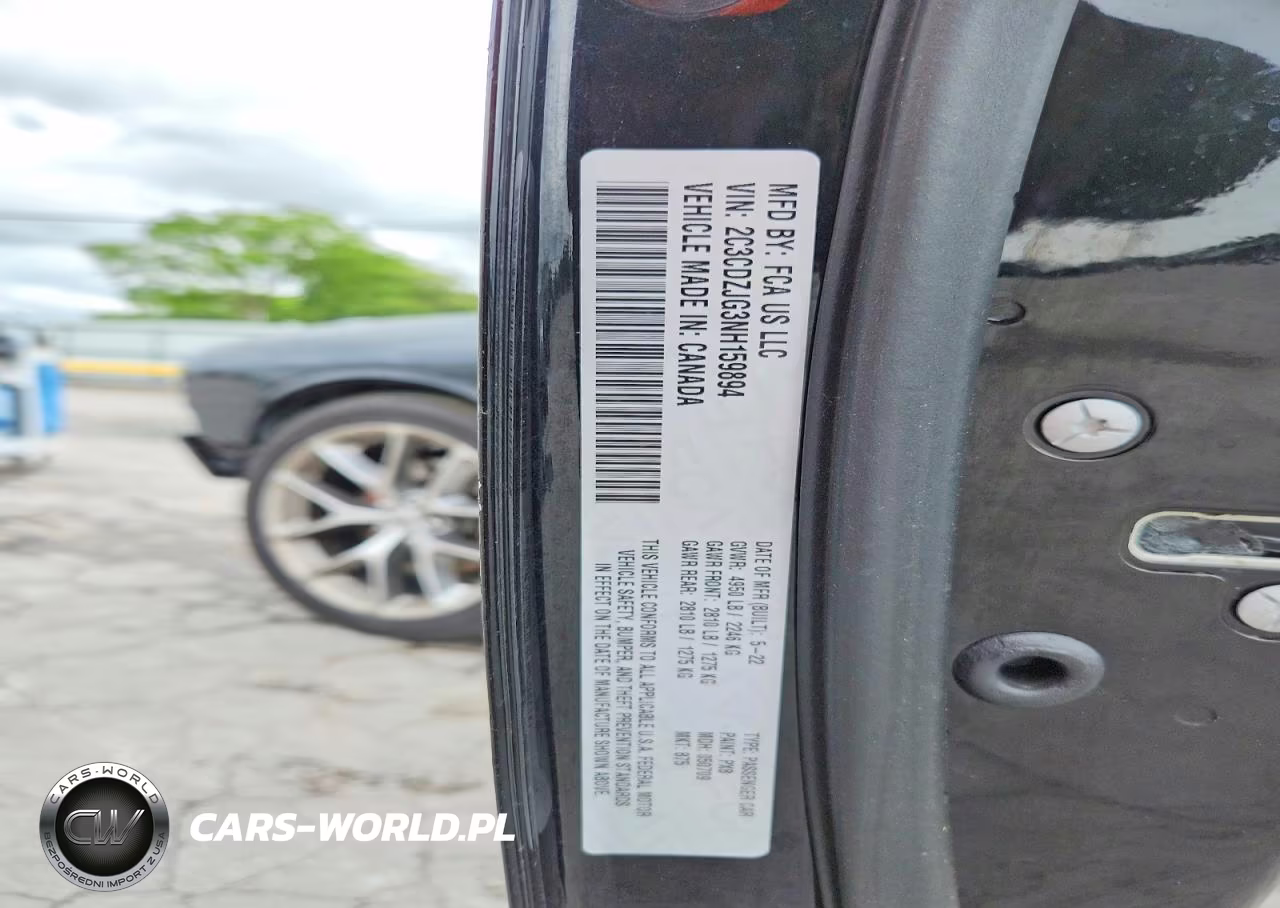 2022 Dodge Challenger Gt VIN:2C3CDZJG3NH159894 - 13
