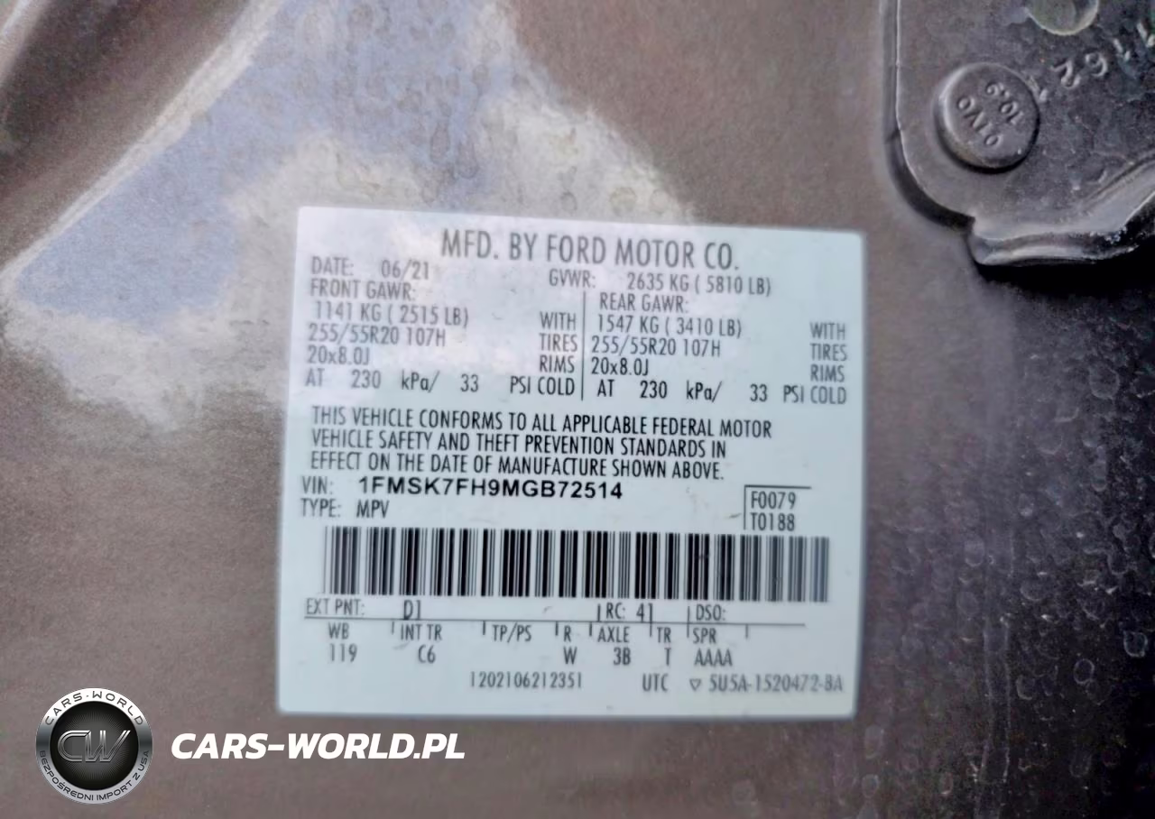 2021 Ford Explorer Limited VIN:1FMSK7FH9MGB72514 - 13