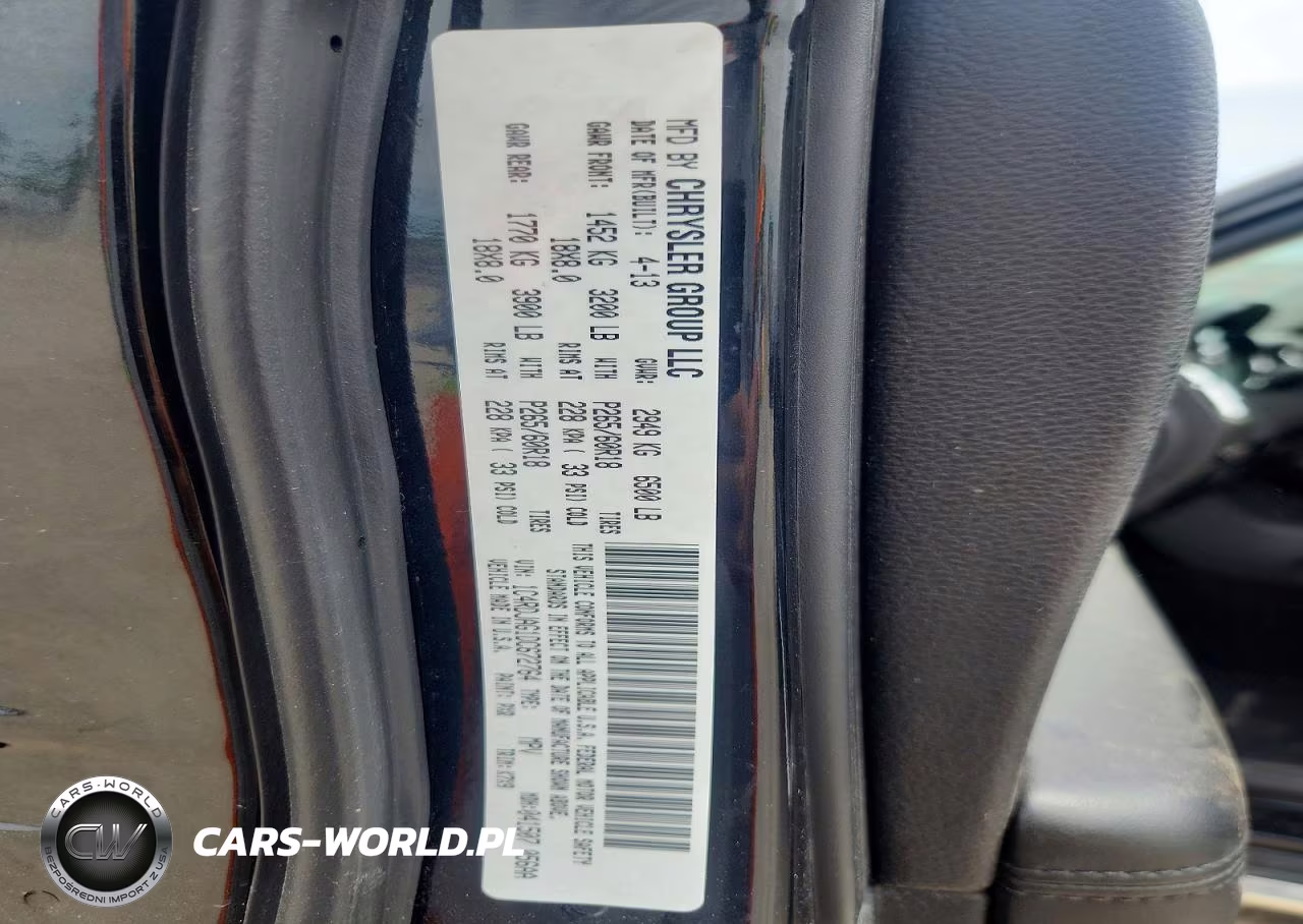 2013 Dodge Durango Sxt VIN:1C4RDJAG1DC672764 - 14