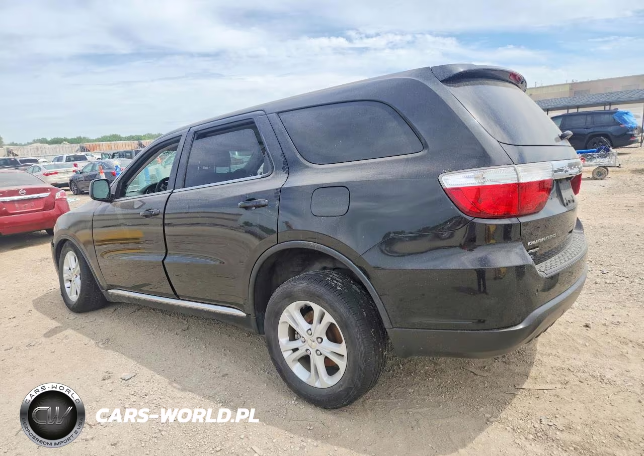 2013 Dodge Durango Sxt VIN:1C4RDJAG1DC672764 - 2