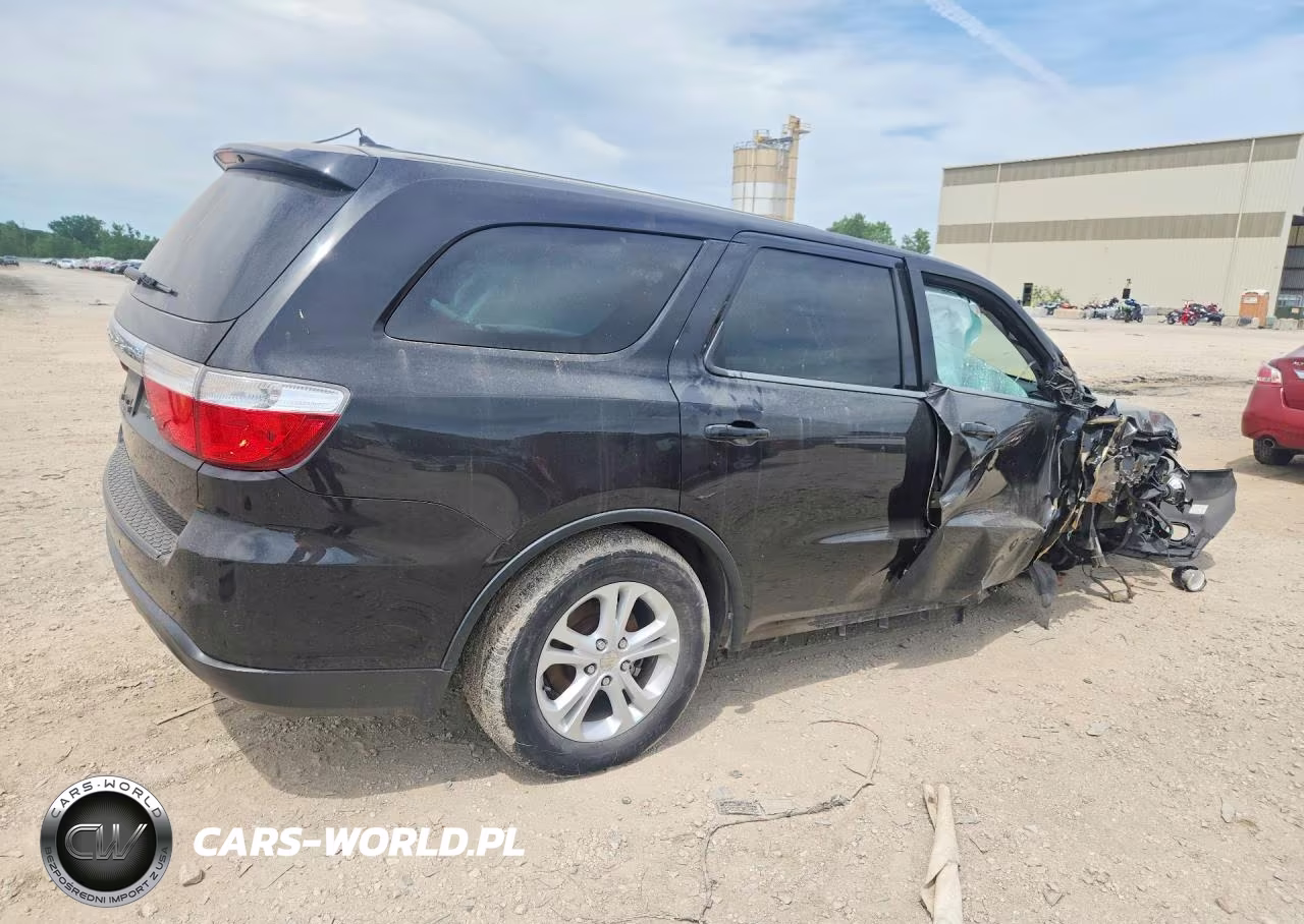 2013 Dodge Durango Sxt VIN:1C4RDJAG1DC672764 - 3