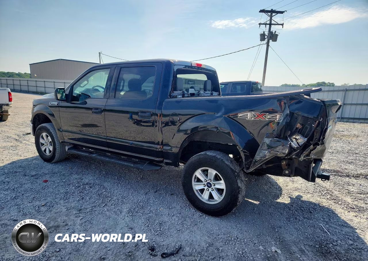 2017 Ford F150 Supercrew VIN:1FTEW1EF6HFC36295 - 2