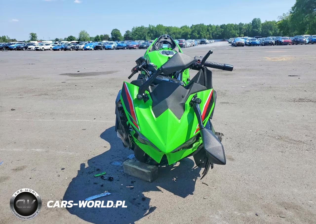2024 Kawasaki Ex500 H VIN:ML5EXGH19RDA28244 - 2