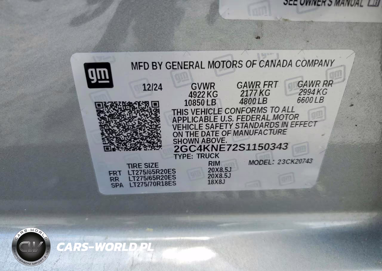 2025 Chevrolet Silverado K2500 Heavy Duty Lt VIN:2GC4KNE72S1150343 - 13