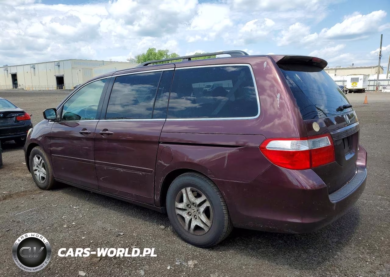 2007 Honda Odyssey Ex VIN:5FNRL38487B015350 - 2