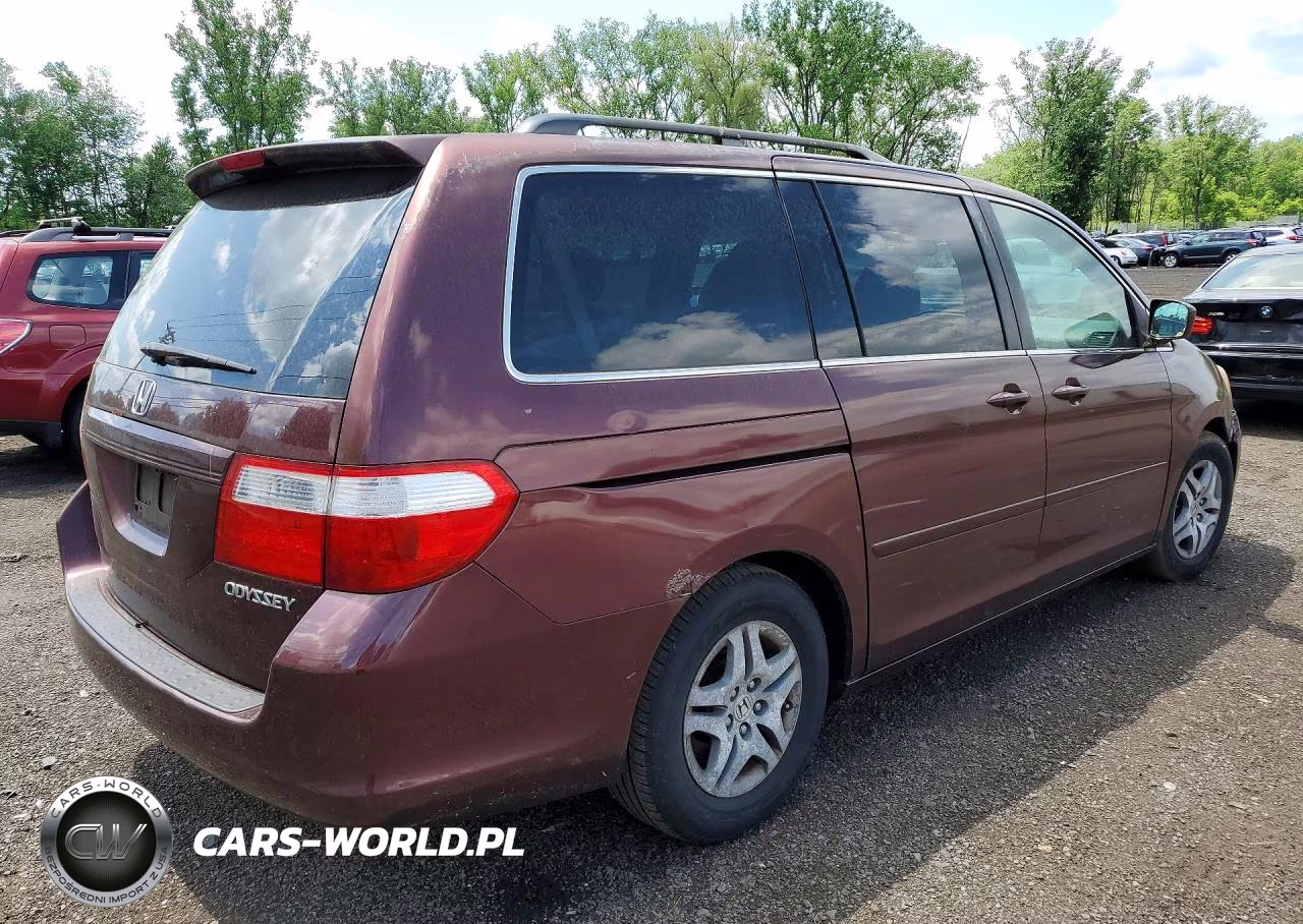 2007 Honda Odyssey Ex VIN:5FNRL38487B015350 - 3