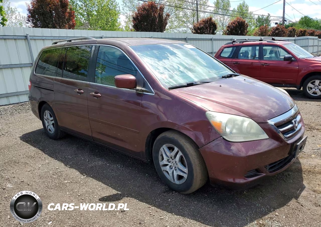 2007 Honda Odyssey Ex VIN:5FNRL38487B015350 - 4