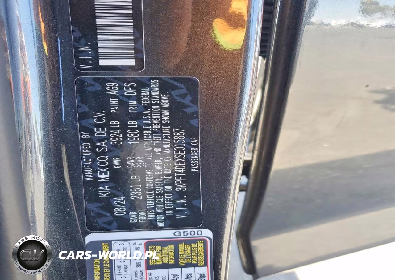 2025 Kia K4 Lxs VIN:3KPFT4DEXSE015887 - 12