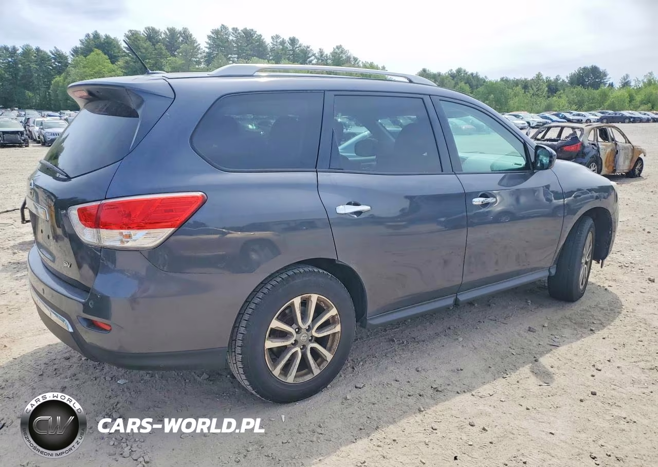 2014 Nissan Pathfinder Sv VIN:5N1AR2MN0EC699949 - 3