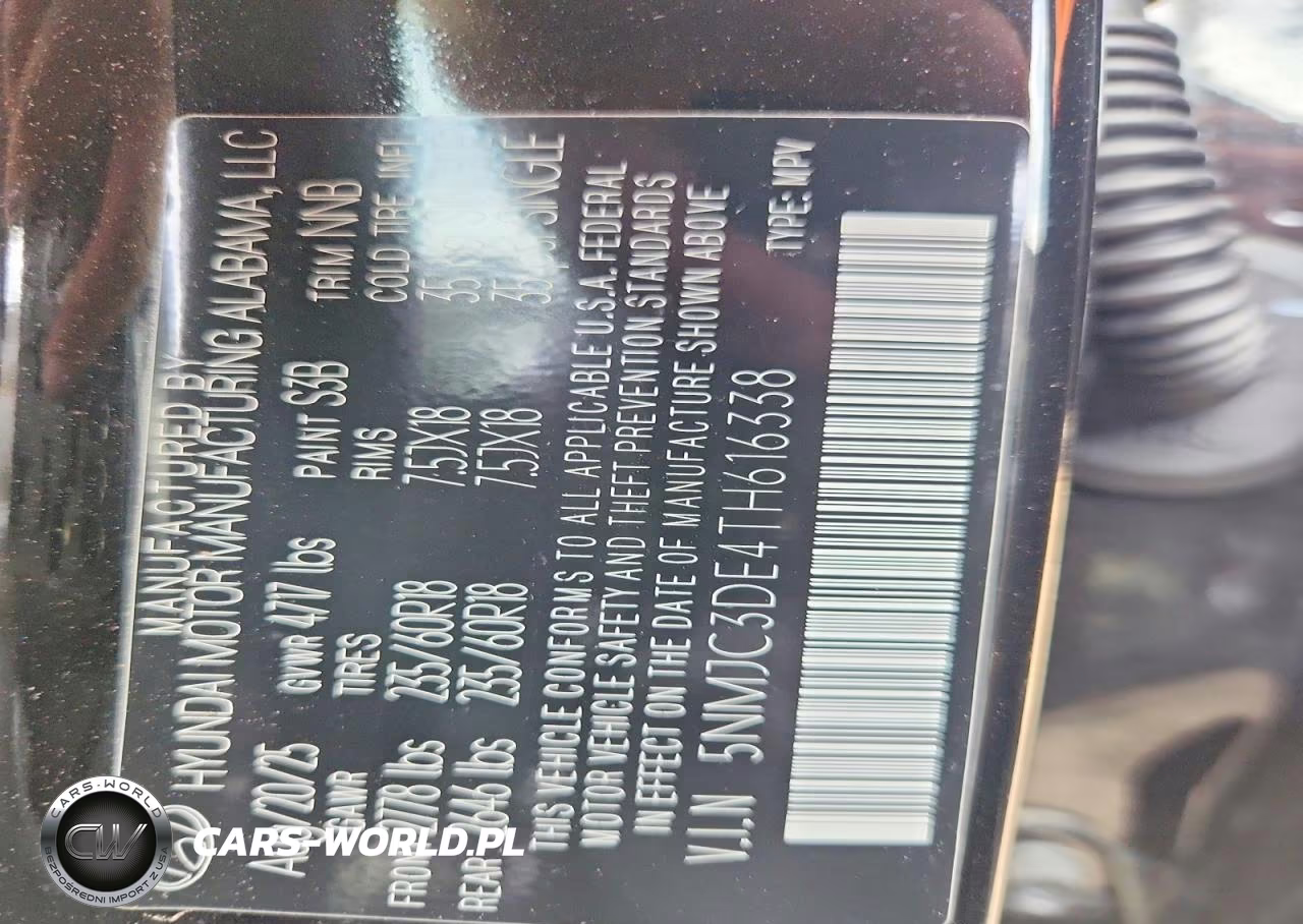 2026 Hyundai Tucson Sel Convenience VIN:5NMJC3DE4TH616338 - 13