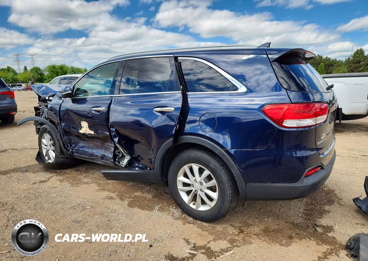 2017 Kia Sorento Lx VIN:5XYPG4A35HG316638 - 2