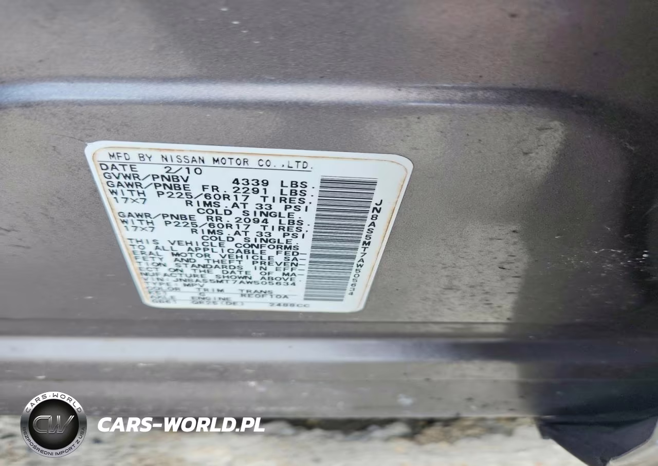2010 Nissan Rogue Sl VIN:JN8AS5MT7AW505634 - 13