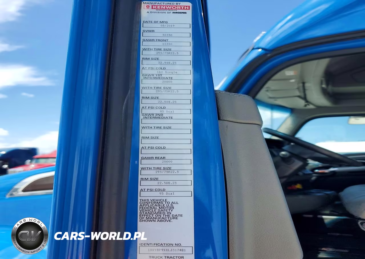 2020 KENWORTH CONSTRUCTI  VIN:1XKYDP9XXLJ317481 - 10