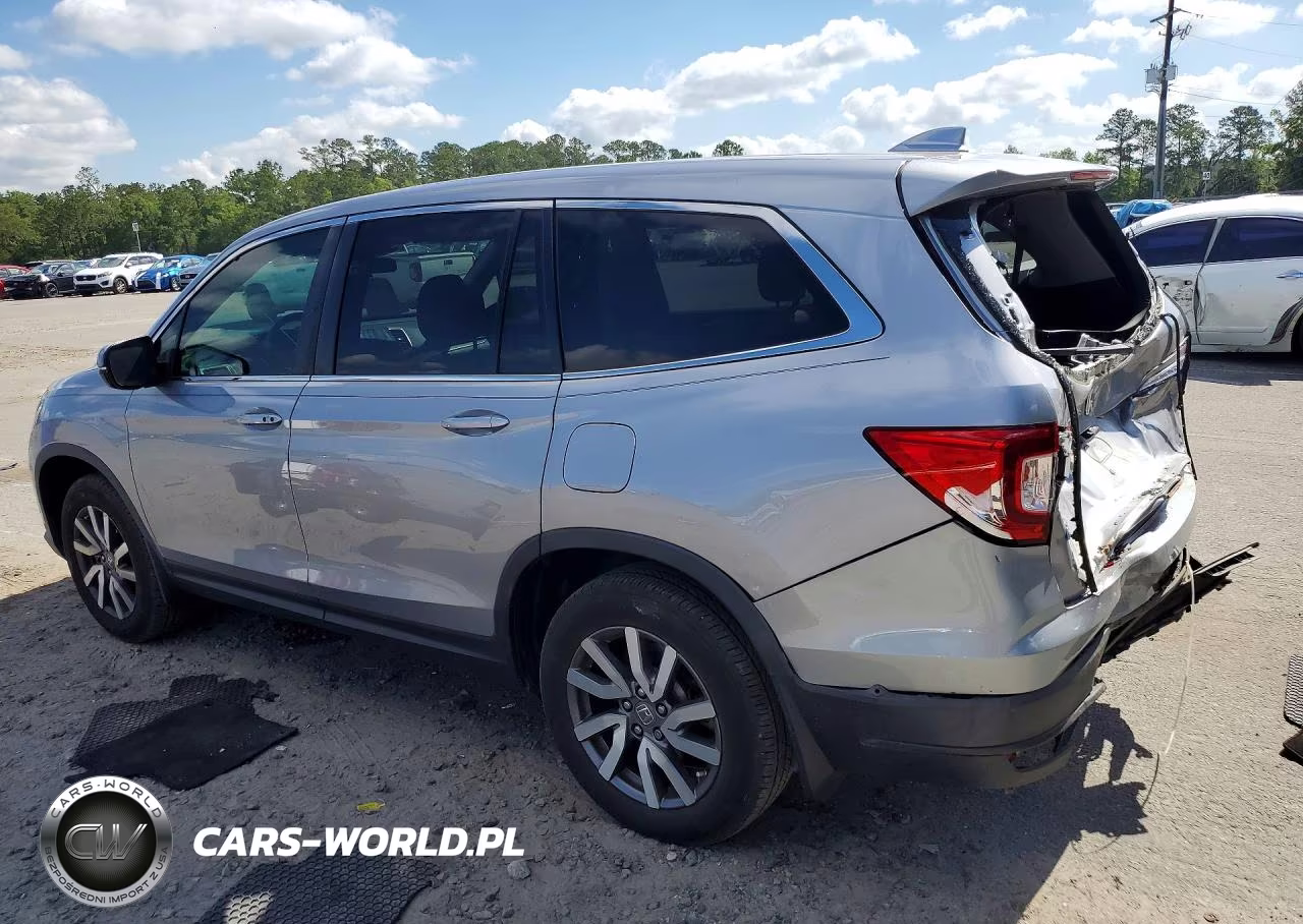 2021 Honda Pilot Ex VIN:5FNYF5H37MB021738 - 2