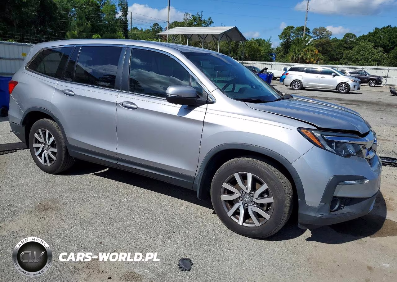 2021 Honda Pilot Ex VIN:5FNYF5H37MB021738 - 4