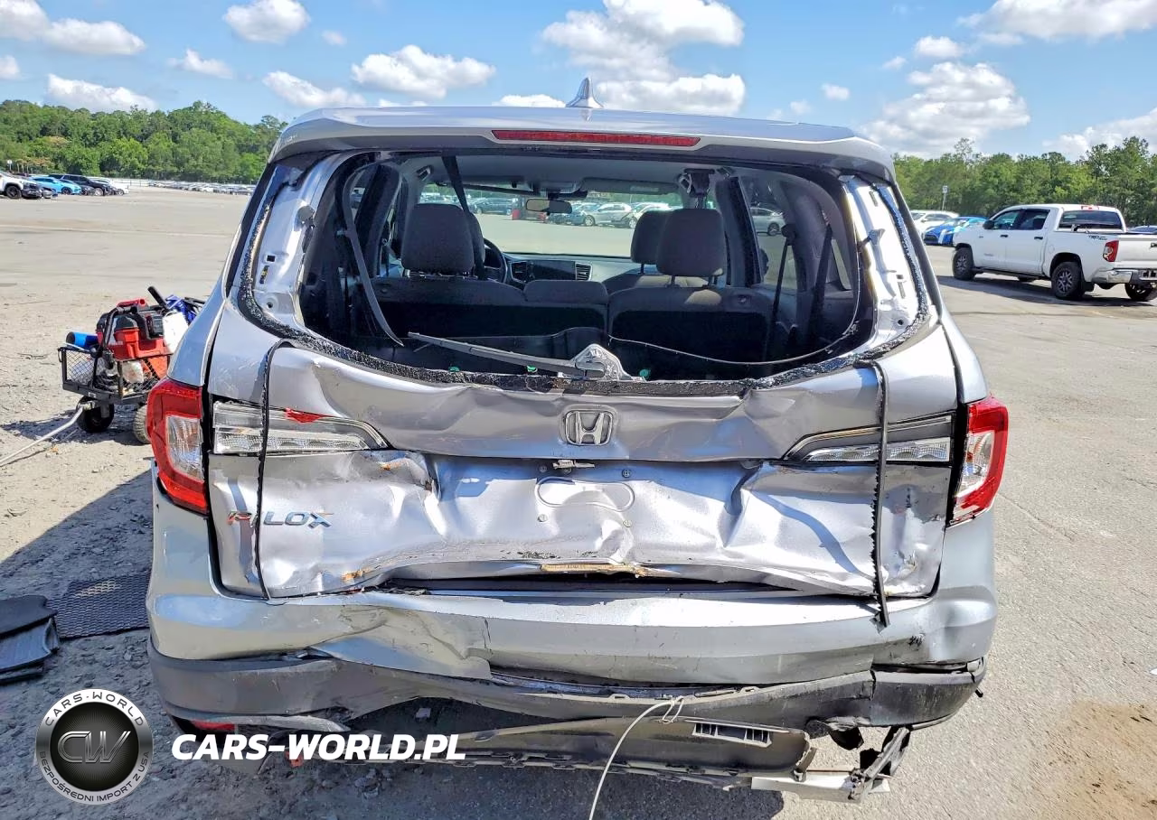 2021 Honda Pilot Ex VIN:5FNYF5H37MB021738 - 6
