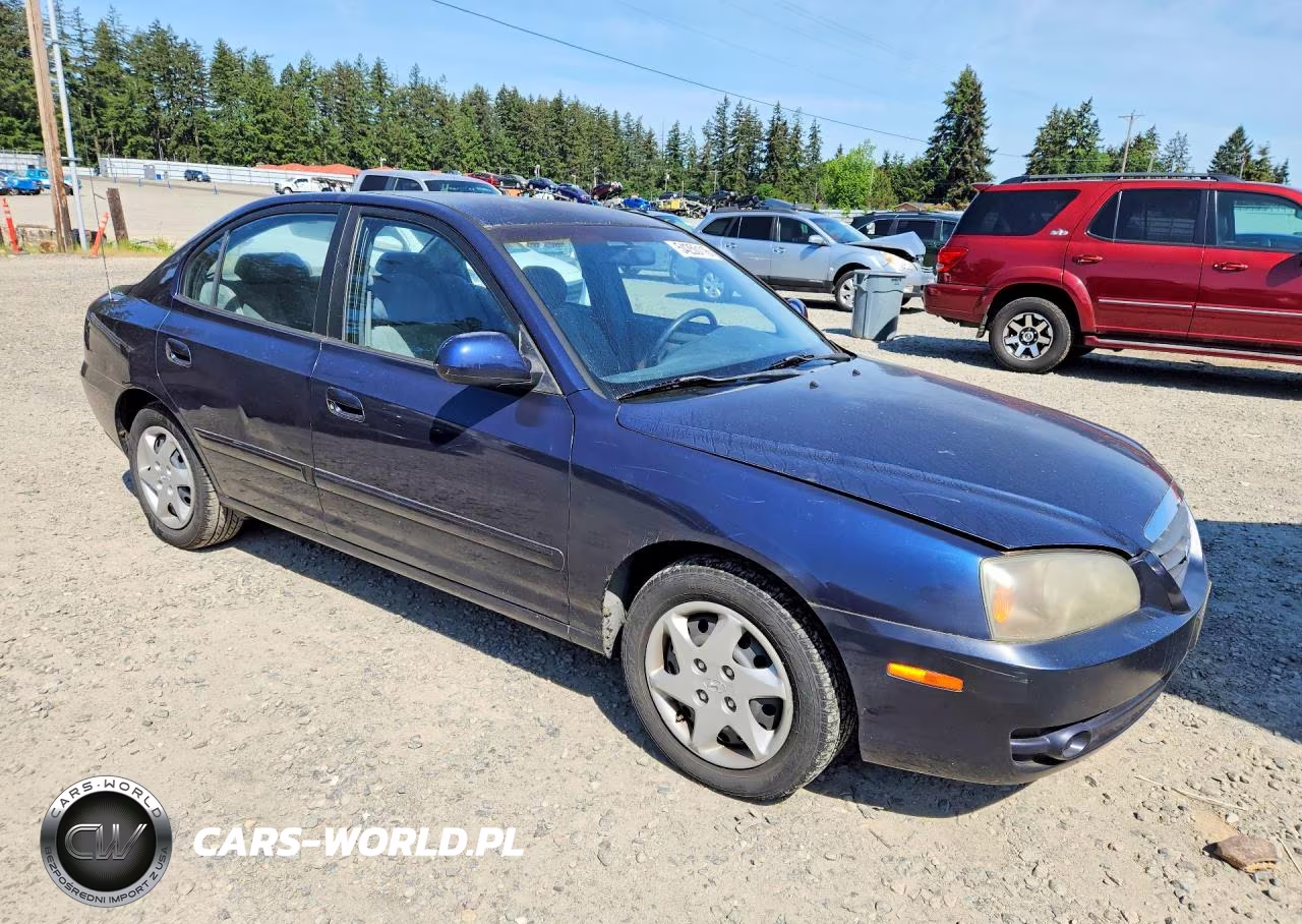 2005 Hyundai Elantra Gls VIN:KMHDN46D95U097070 - 4