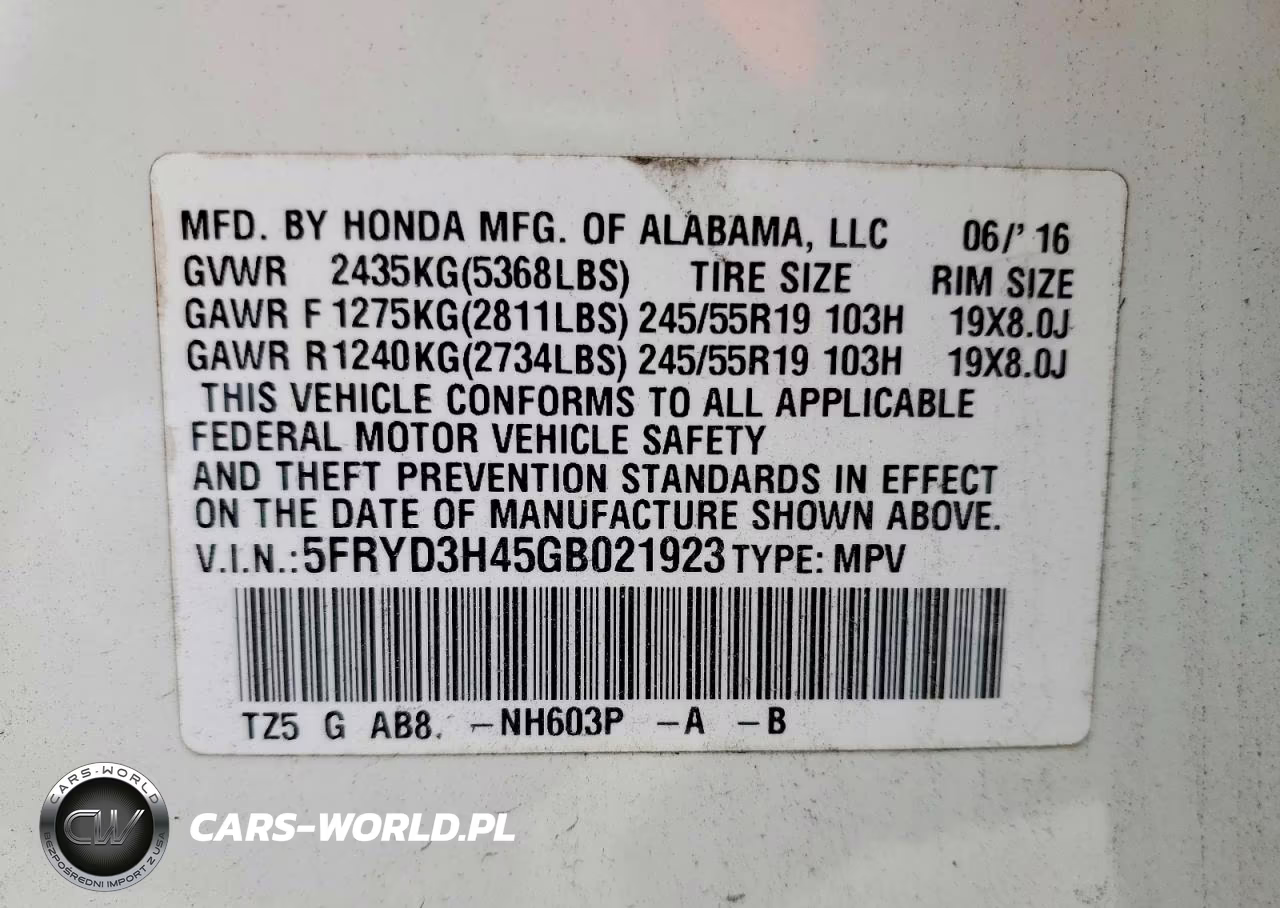 2016 Acura Mdx Technology VIN:5FRYD3H45GB021923 - 13