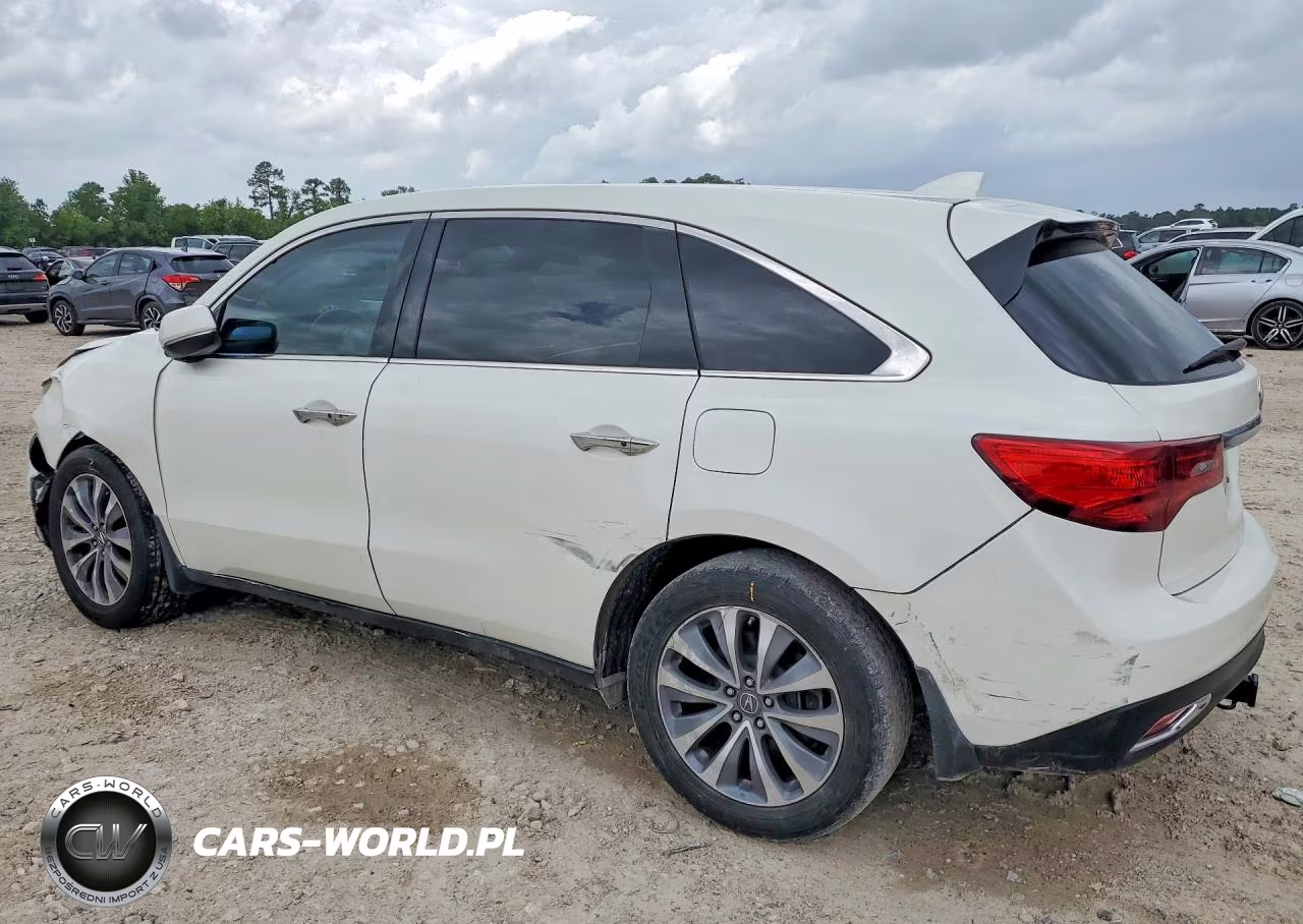 2016 Acura Mdx Technology VIN:5FRYD3H45GB021923 - 2
