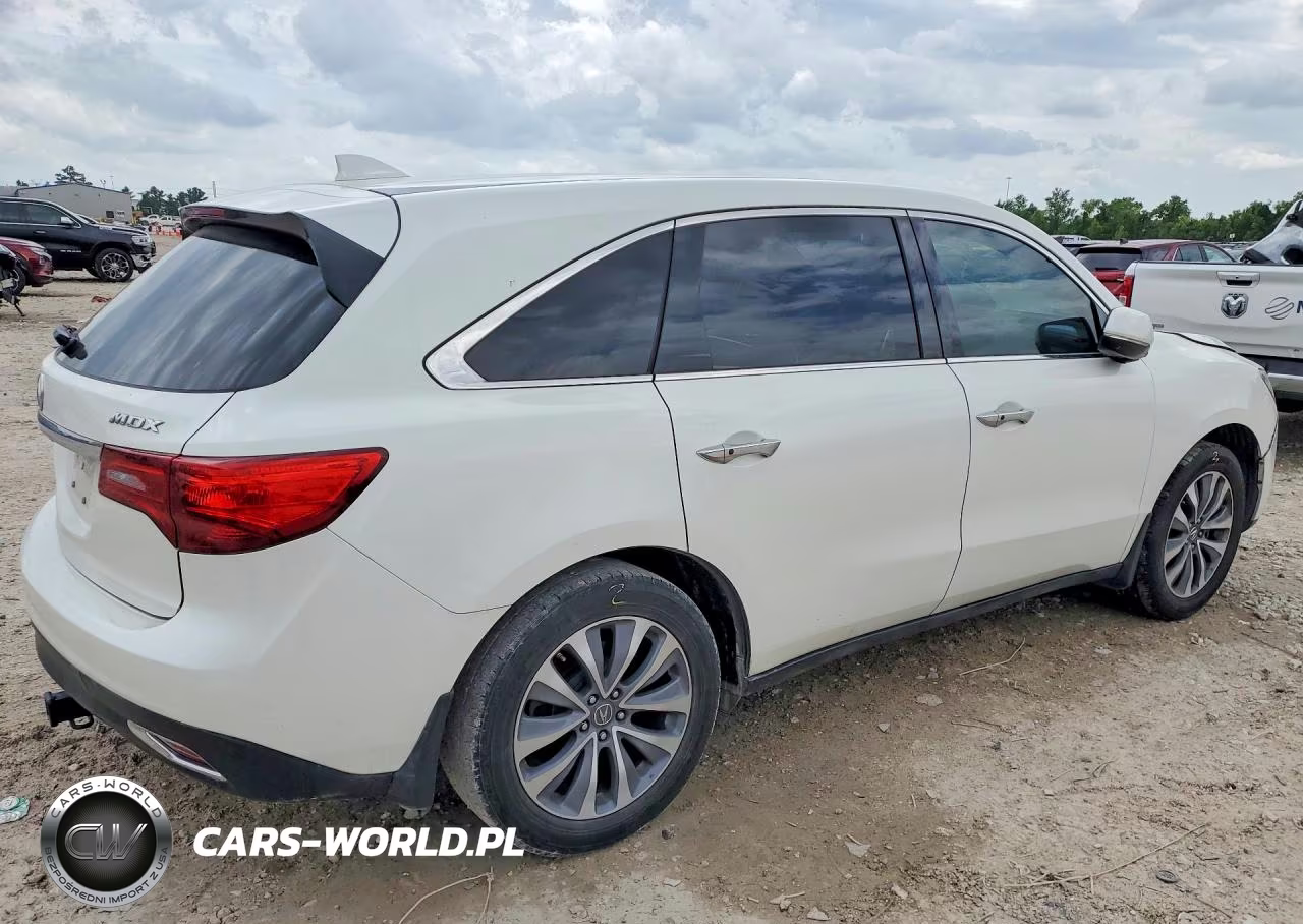 2016 Acura Mdx Technology VIN:5FRYD3H45GB021923 - 3