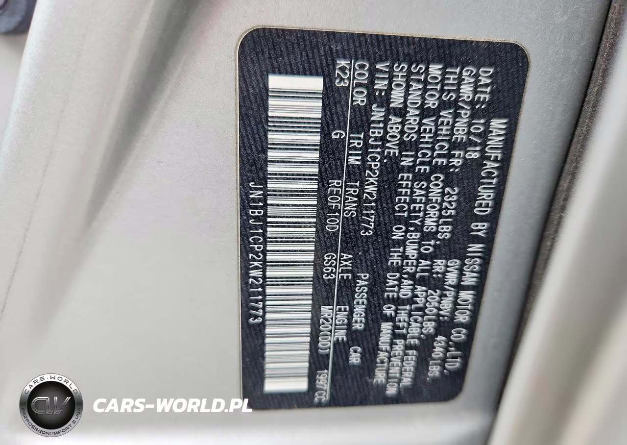 2019 Nissan Rogue Sport S VIN:JN1BJ1CP2KW211773 - 12