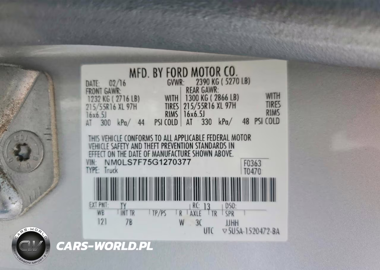 2016 Ford Transit Connect Xlt VIN:NM0LS7F75G1270377 - 13