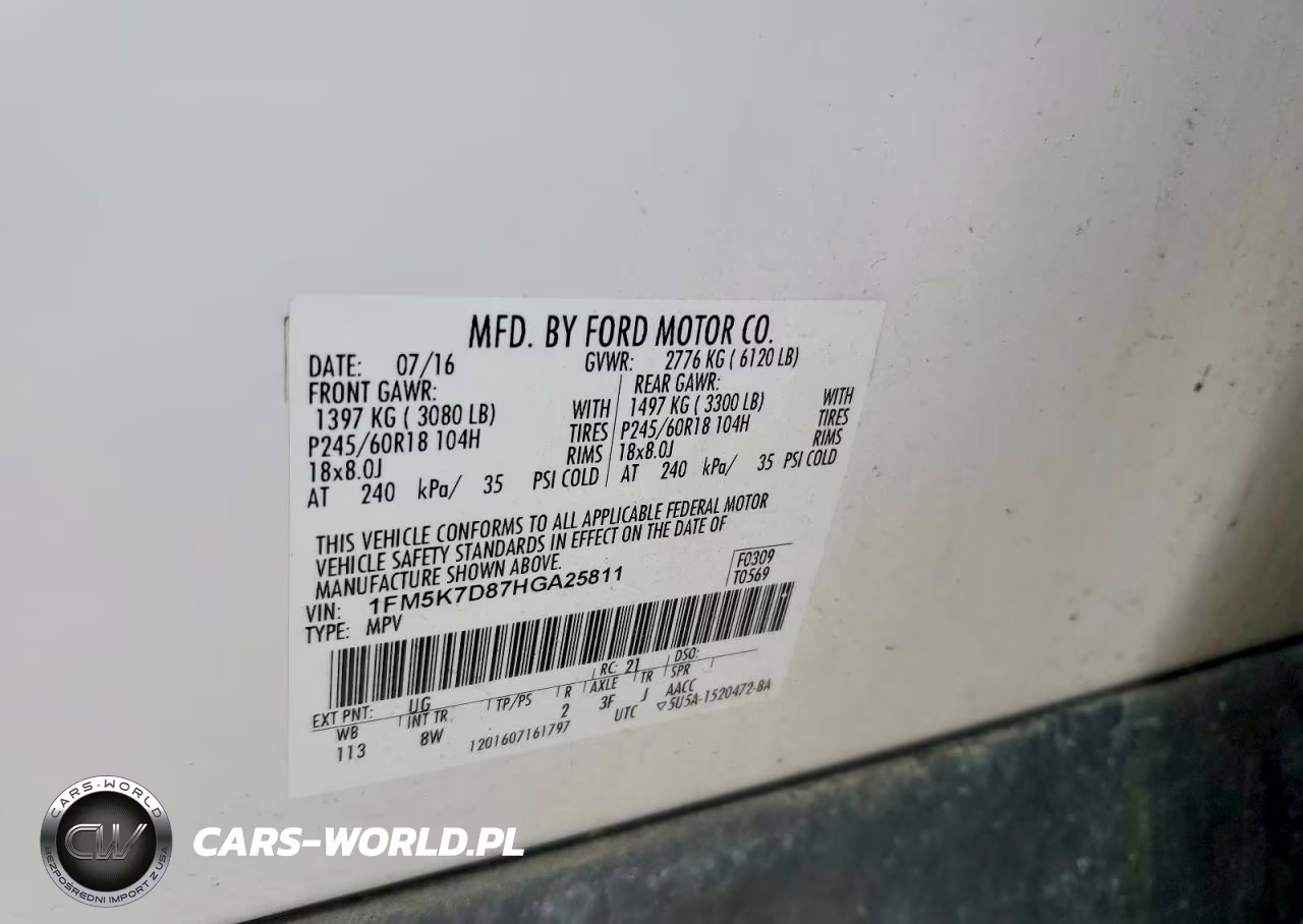 2017 Ford Explorer Xlt VIN:1FM5K7D87HGA25811 - 12