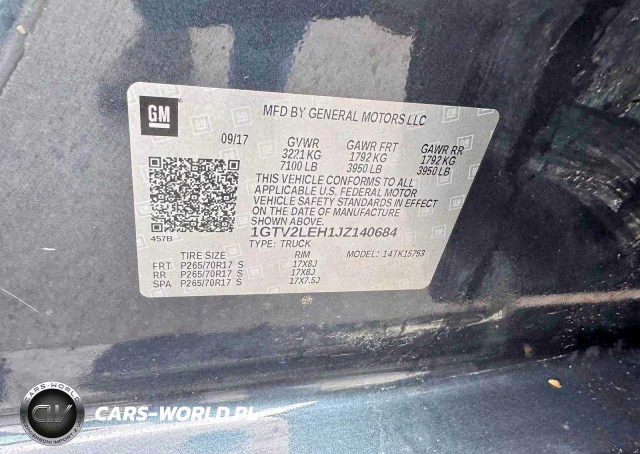 2018 GMC Sierra K1500 VIN:1GTV2LEH1JZ140684 - 12