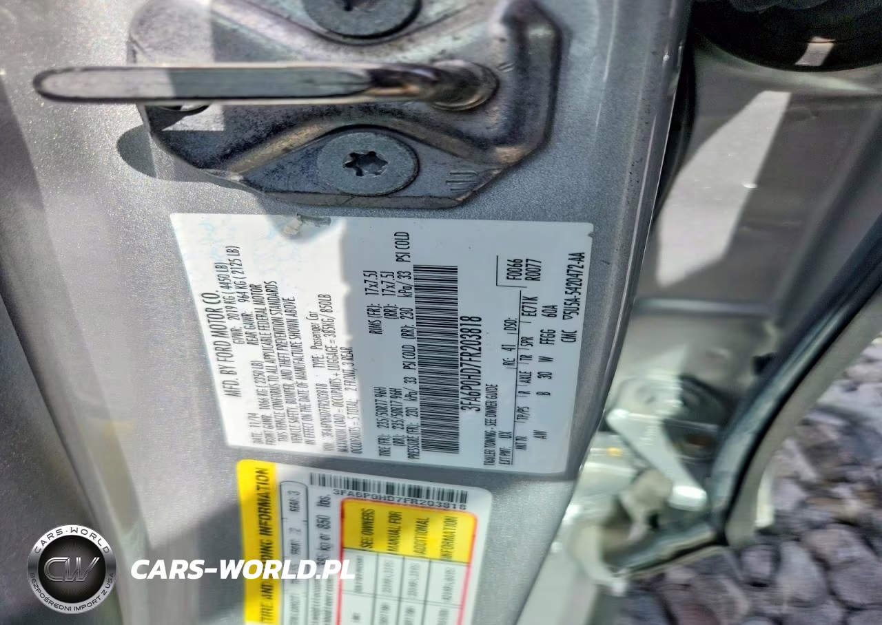 2015 Ford Fusion Se VIN:3FA6P0HD7FR203818 - 12