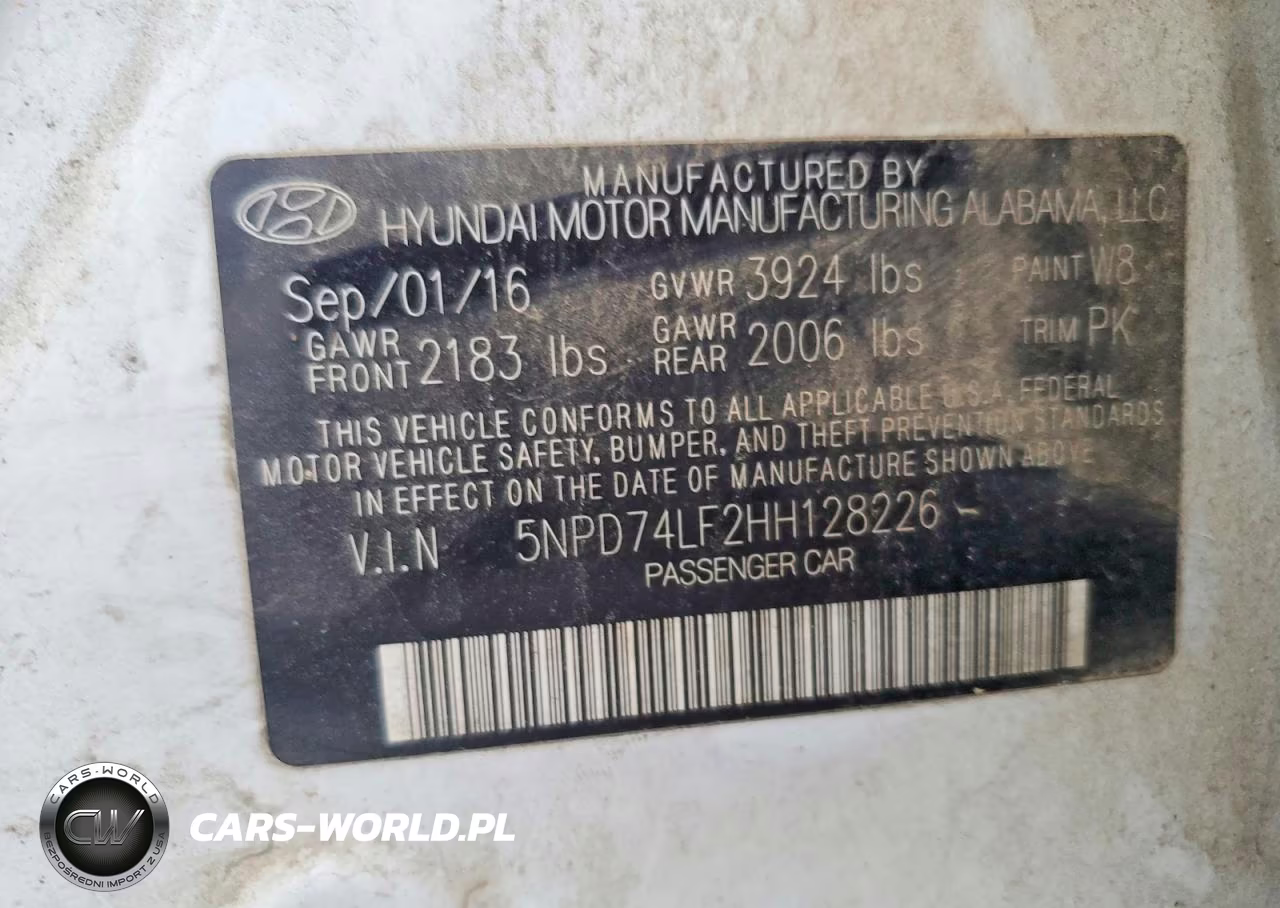 2017 Hyundai Elantra Se VIN:5NPD74LF2HH128226 - 12