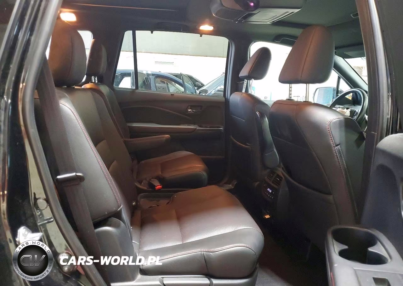 2022 Honda Pilot Black VIN:5FNYF6H72NB006929 - 11