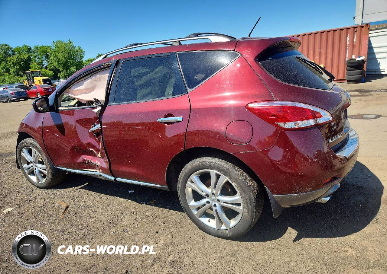 2012 Nissan Murano S VIN:JN8AZ1MU7CW105637 - 2