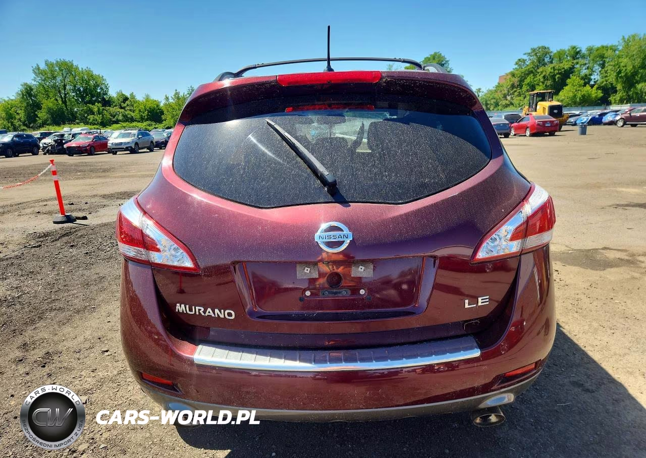 2012 Nissan Murano S VIN:JN8AZ1MU7CW105637 - 6