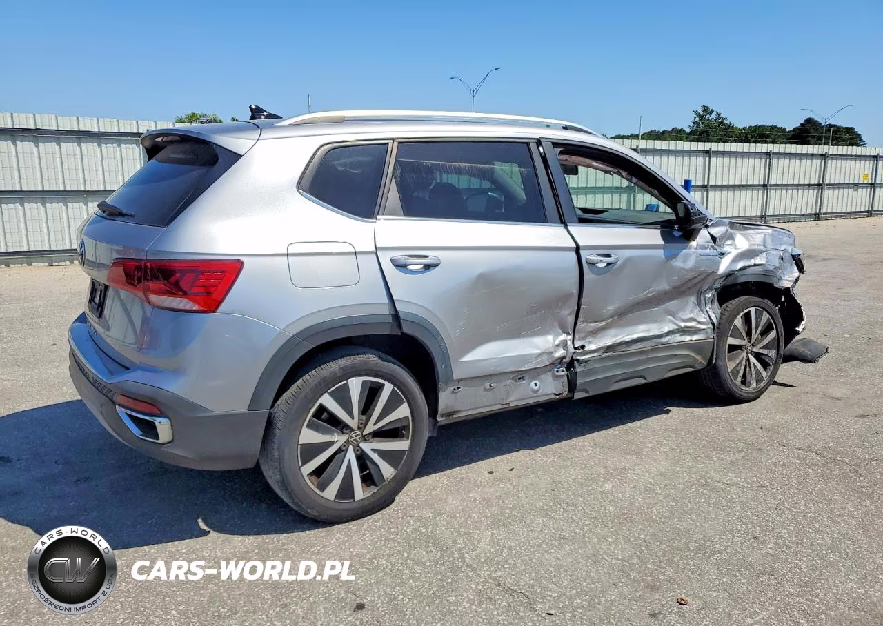 2022 Volkswagen Taos Se VIN:3VVRX7B2XNM022748 - 3
