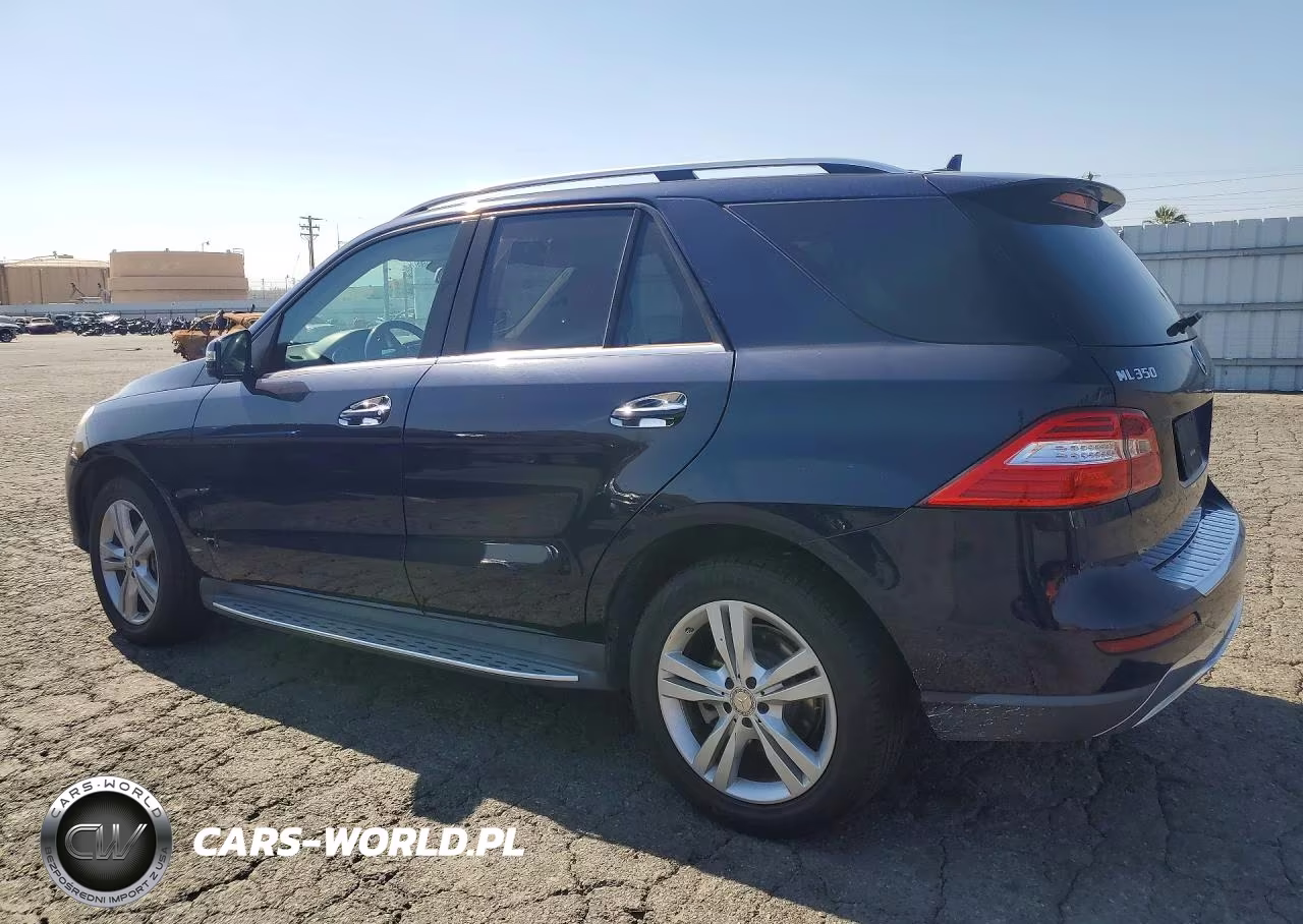 2015 Mercedes-Benz Ml 350 VIN:4JGDA5JB9FA584182 - 2