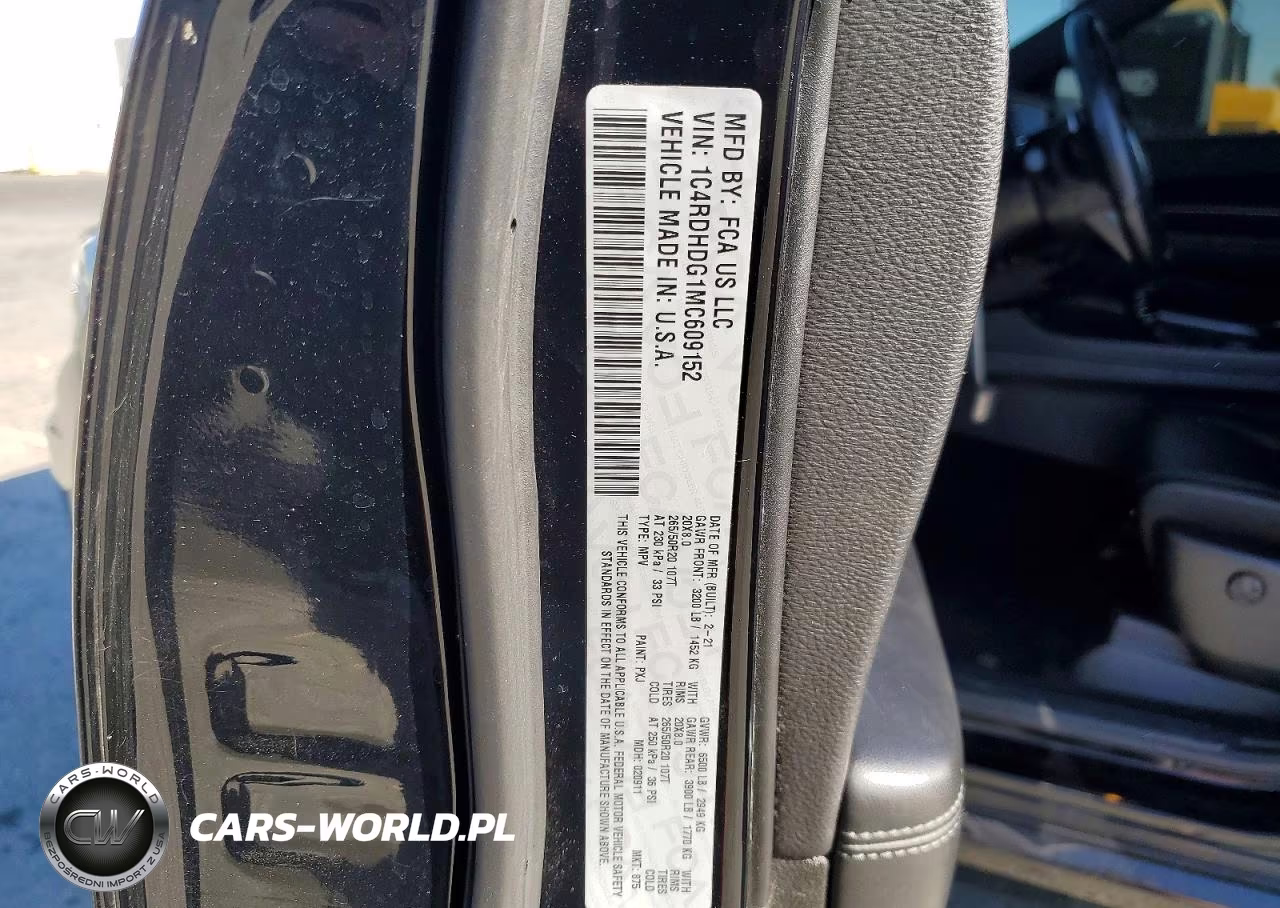 2021 Dodge Durango Gt VIN:1C4RDHDG1MC609152 - 13
