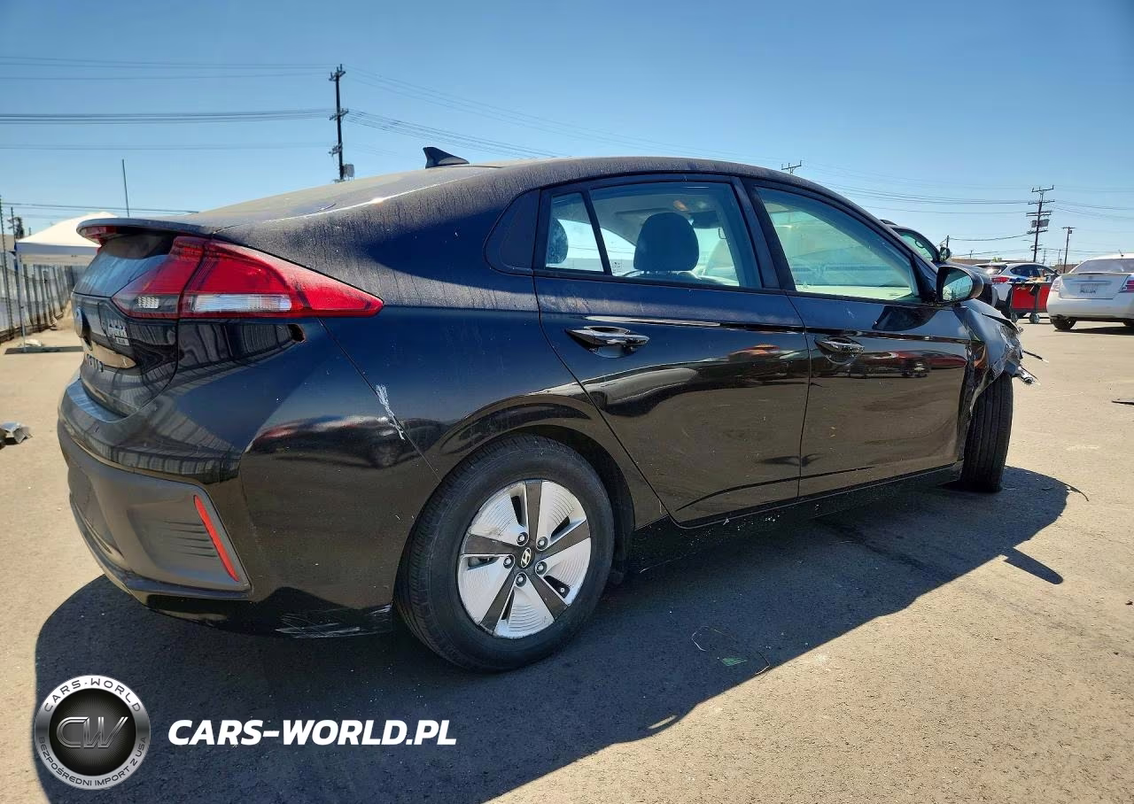 2019 Hyundai Ioniq Blue VIN:KMHC65LC2KU132635 - 3