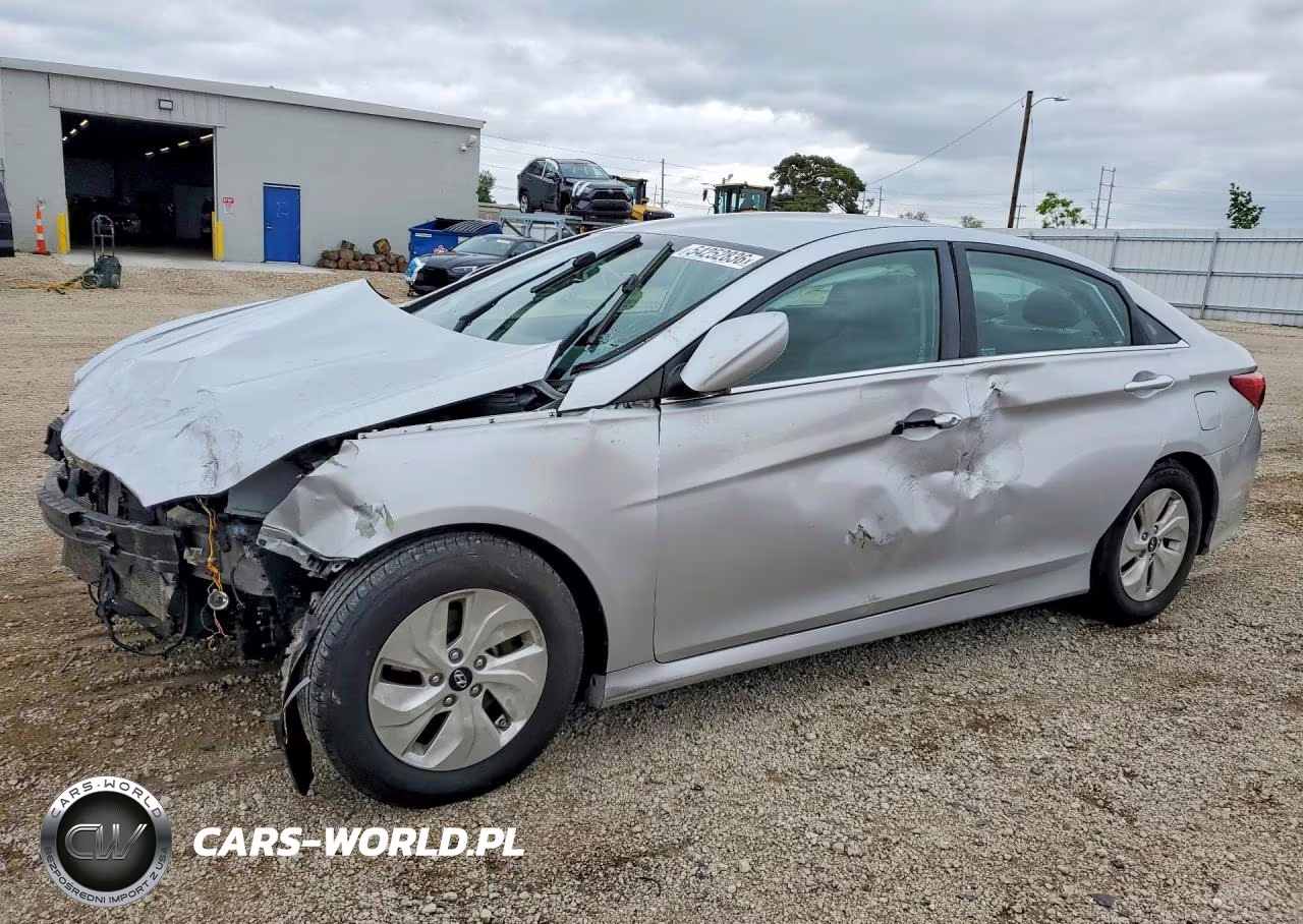 2014 Hyundai Sonata Gls VIN:5NPEB4AC6EH813899 - 1