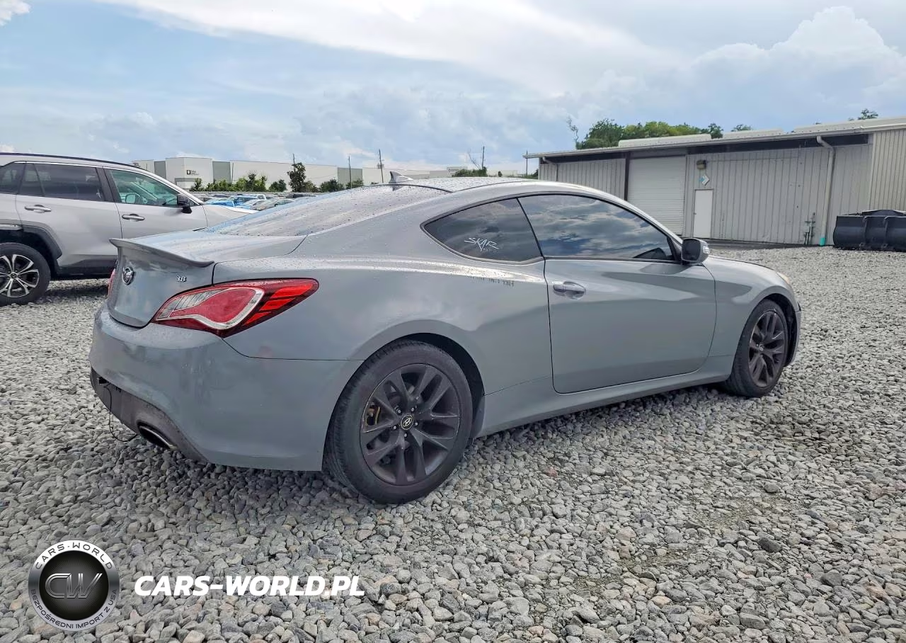 2015 Hyundai Genesis Coupe 3.8L VIN:KMHHT6KJ2FU131060 - 3