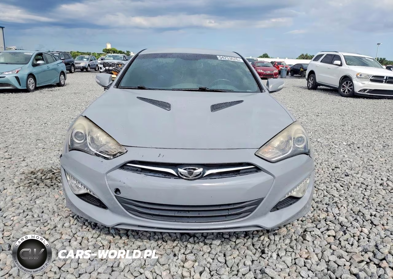 2015 Hyundai Genesis Coupe 3.8L VIN:KMHHT6KJ2FU131060 - 5