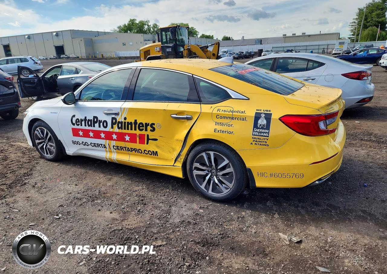 2018 Honda Accord Hybrid VIN:1HGCV3F17JA014135 - 2