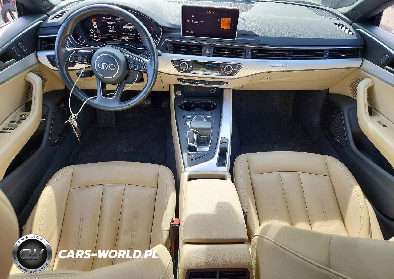 2018 Audi A5 Premium Plus VIN:WAUBNCF51JA062000 - 8