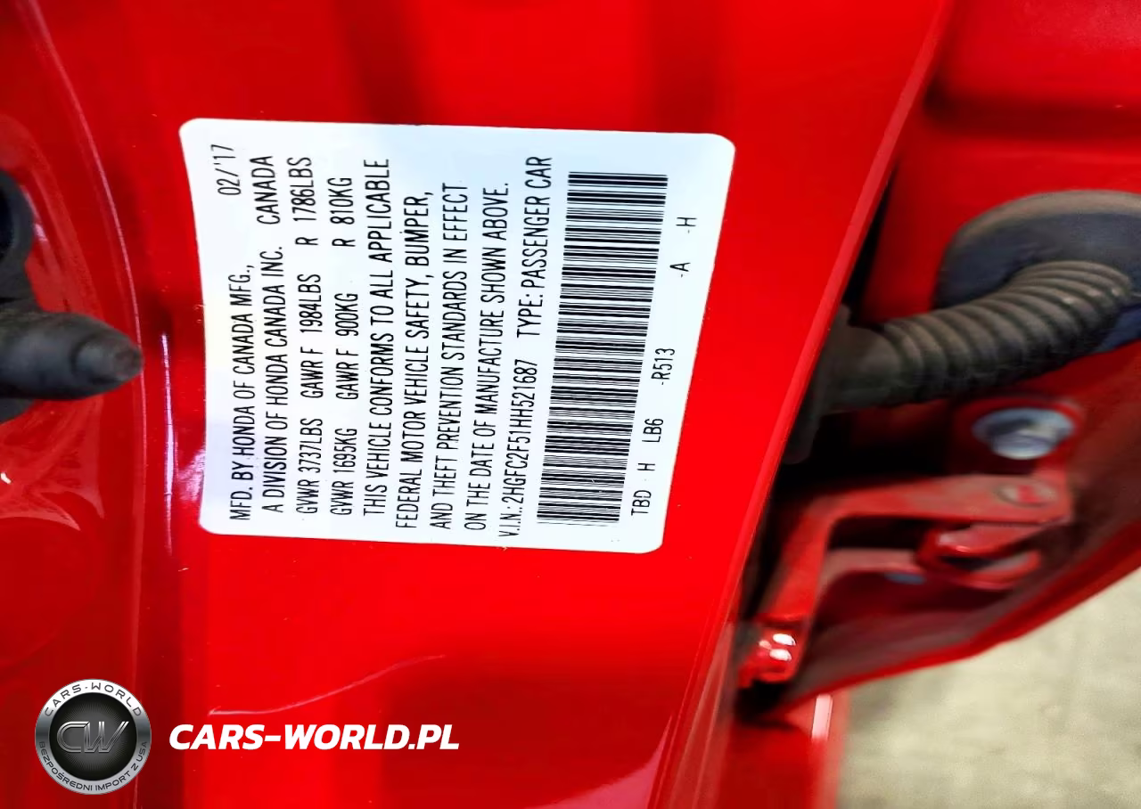 2017 Honda Civic Lx VIN:2HGFC2F51HH521687 - 12