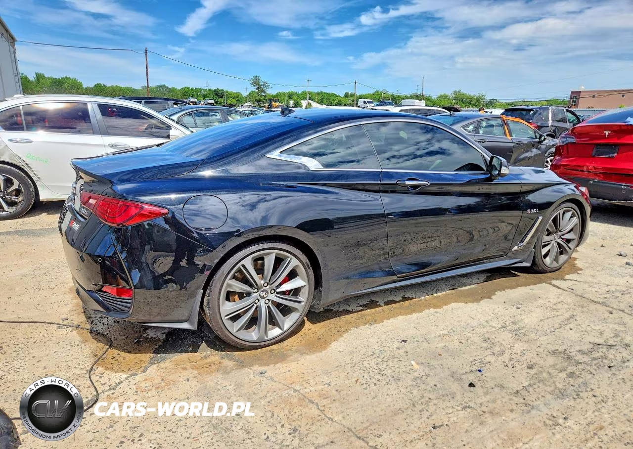 2019 Infiniti Q60 Red Sport 400 VIN:JN1FV7EK3KM360456 - 3